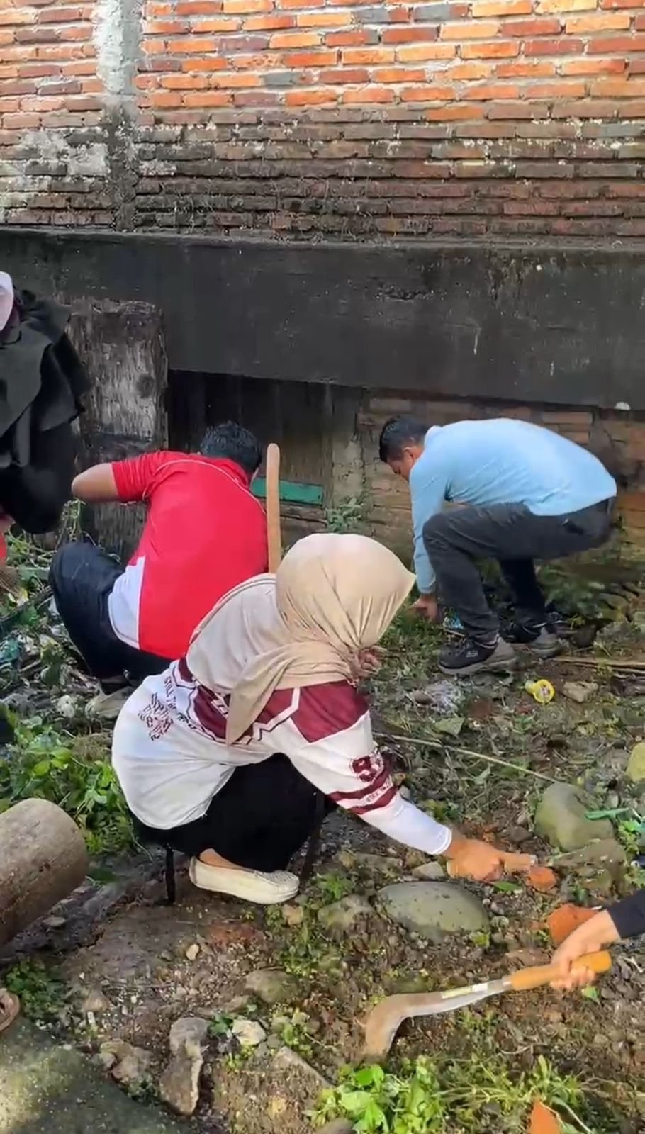 Wali Nagari Tanjung Gelar Apel  dan Kerja Bakti di World Cleanup Day 2025