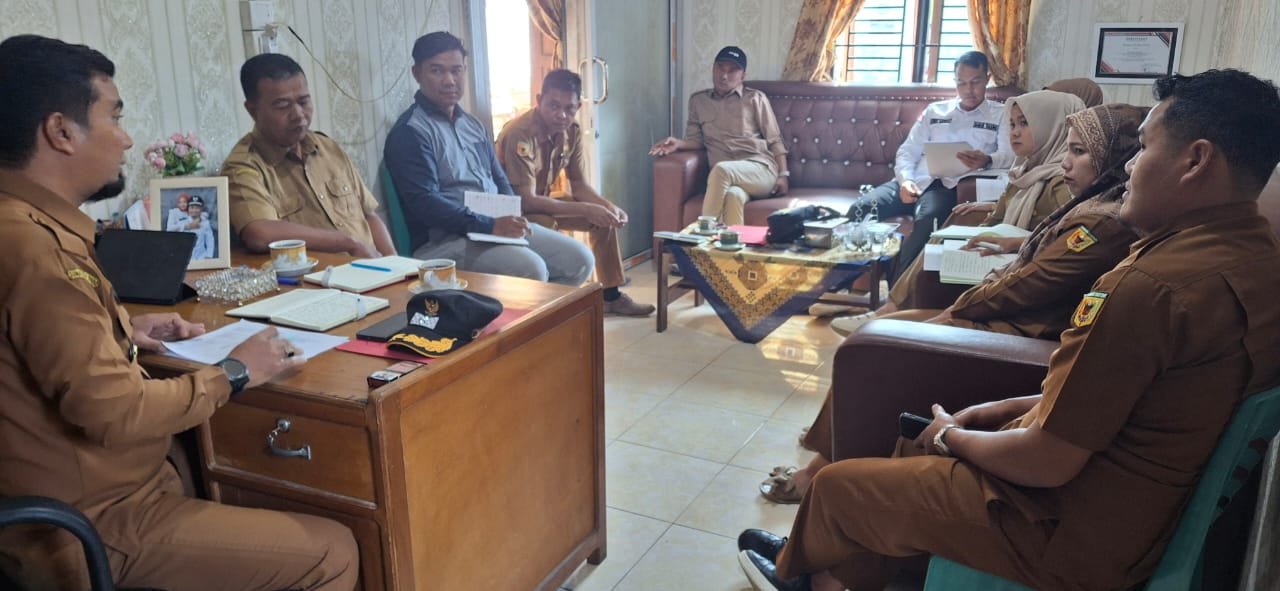Kantor Wali Nagari Tanjung Gelar Apel Pagi, Tegaskan Disiplin Pelayanan Masyarakat